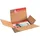 ColomPac® Versandkarton Blitzbodenkartons 23,5 x 17,0 x 6,0 cm inkl. 10 St.