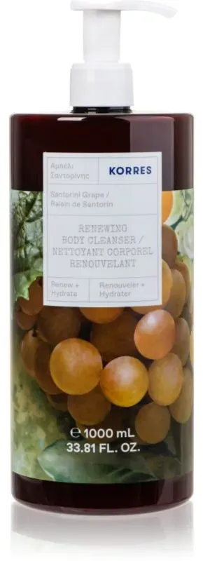 Korres Santorini Grape Revitalisierendes Duschgel 1000 ml