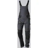 BP Latzhose, "1821-565" Bplus Green - 48/50 - kurz - anthrazit/schwarz,