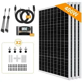 400W Solarpanel Solarmodul Balkon Solaranlage Komplettset Solar Set Photovoltaik