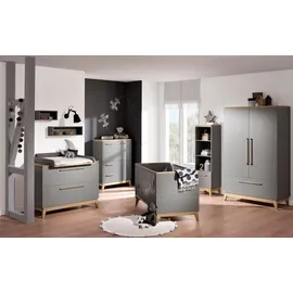 Paidi Babybett Sten, 70 x 140 cm Dekor Grau