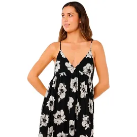 Rip Curl Maxikleid Schwarz/Weiß 36