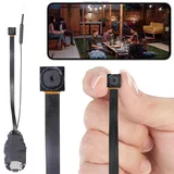 2K-Micro-Einbaukamera mit Bewegungserkennung, Mikrofon, WLAN, App
