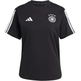 adidas Deutschland T-Shirt 2024 schwarz Damen Gr. S