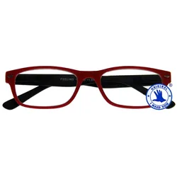 Feeling in 5 Farben-rot-schwarz-+ 1,50 - Damen, Unisex