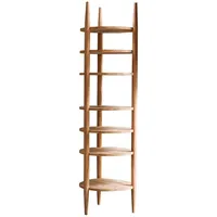 Tikamoon Bücherregal 50 x 170 cm Beige