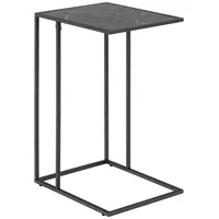 Actona GROUP Beistelltisch »Infinity«, Ecktisch, Tischplatte in Marmoroptik, Metallgestell,