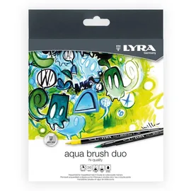 Lyra Pet Aqua Brush Duo Marker 36 St. mehrfarbig
