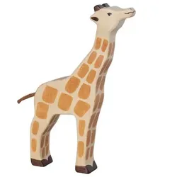 HOLZTIGER Giraffe, Kopf hoch