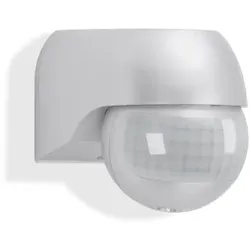 Telefunken Bewegungsmelder für außen silber Reichweite 12m 180° IP44