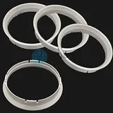 4 x ZENTRIERRINGE DISTANZRING für ALUFELGEN Z39 70,0-66,7 mm Alutec, Anzio, Rial
