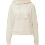 Comma, Sweatshirt mit Kapuze Schmucksteinchen Beige 46