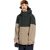 Volcom L Insulated Gore-tex Jacke Braun S Mann Braun S - Braun - S