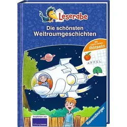 RAVENSBURGER 46296 Erstlesebücher Lernbücher Leserabe - Die schönsten Weltraumgeschichten mit extra vielen Rätseln