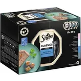 Sheba 12 x 85g Classics in Pastete Schale Sheba Katzenfutter nass