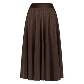 Zero Midirock Damen Tüll Braun 38