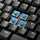Sharkoon PureWriter RGB Tastatur Kailh Blue FR