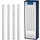 Villeroy & Boch Glas-Trinkhalm 15 cm 4 St. Klar