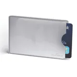 Durable Kreditkartenhülle RFID SECURE silber 5,4 x 8,6 cm, 1 St.