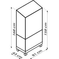 Vitavia Stad 350 43 x 81 cm 3 mm Sicherheitsglas