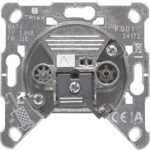 TRIAX FS 01 Antennendose UKW, TV Unterputz Enddose