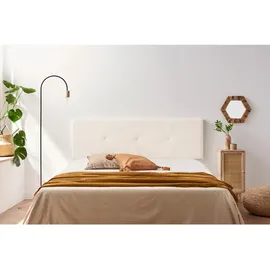 Moonia Gepolstertes Kopfteil Altea Aqualine 130x50x5 cm,