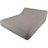 BEST Freizeitmöbel Alcudia Aufblasbare Doppelliege 160 x 195 x 42 cm Anthrazit
