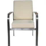 Jet-Line Stuhl für Gartenset Herakles, creme