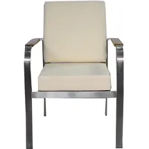 Jet-Line Stuhl für Gartenset Herakles, creme