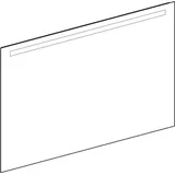 Geberit Option Basic Square Lichtspiegel, Beleuchtung oben, 502816001,