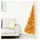 vidaXL Künstlicher Halb-Weihnachtsbaum Gold 240 cm