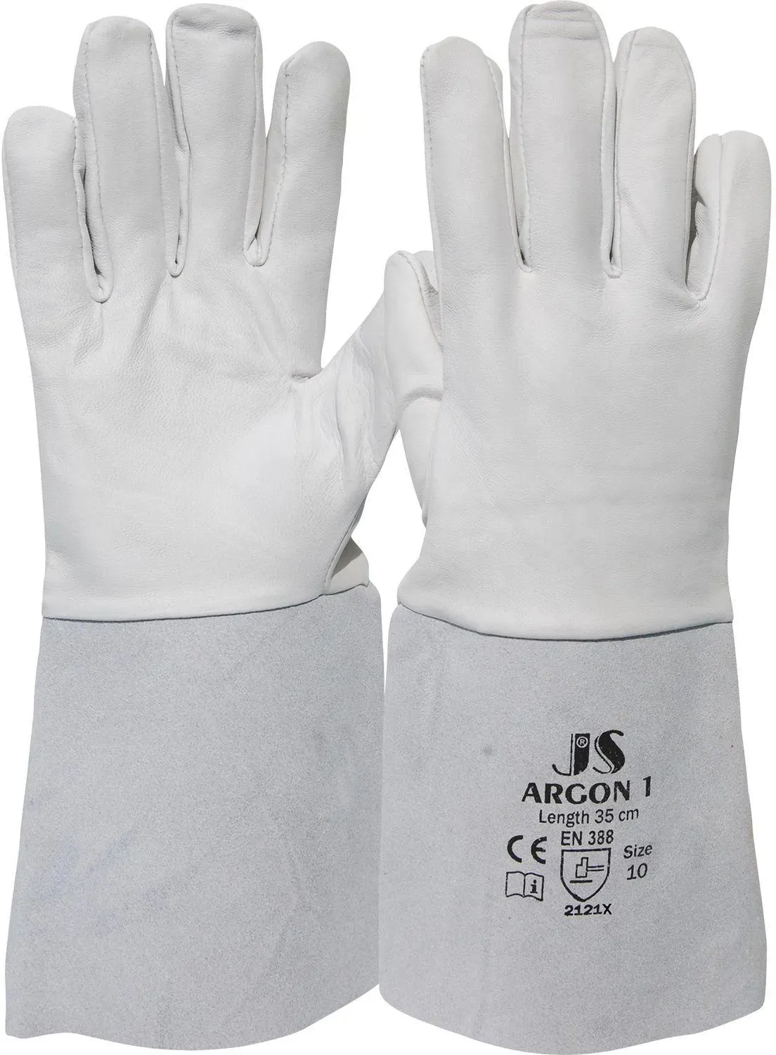 Staffl Schweißerhandschuh Argon1 35cm Größe 10 (12Paar)
