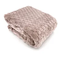 Heimtexland ® super Flauschige Flanell Kuscheldecke XL 150x200 Wohndecke
