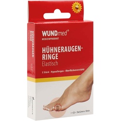 WUNDmed® Hühneraugenringe extra weich hypoallergen 5 Stück/Packung