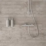 Herzbach DEEP iX Brausebatterie 18.021000.1.09 Aufputz Edelstahl