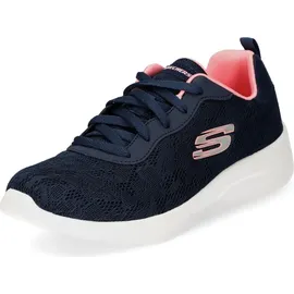 SKECHERS Dynamight 2.0 Homespun Damen Blau/Rosa 40