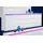 Home Affaire Sideboard 240 x 81 x 40 cm Weiß hochglanz lackiert