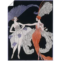 Artland Wandbild »Der Kauf.«, Frau, (1 St.), als Leinwandbild, Poster in verschied. Größen Artland Farbe Bild(er): bunt