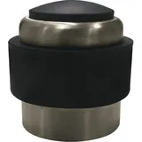 Marchesi Boden-Wandtürpuffer, Gummi schwarz ø 35 mm, Edelstahl