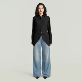 G-Star Slim Kick Long Sleeve Hemd - Schwarz - Damen - L