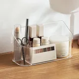 Poeland Make-up-Organizer, Medikamentenschrank, Regale, Organizer, Kosmetik-Vitrine, Aufbewahrungsbox für Schminktisch, Arbeitsplatte, Badezimmer