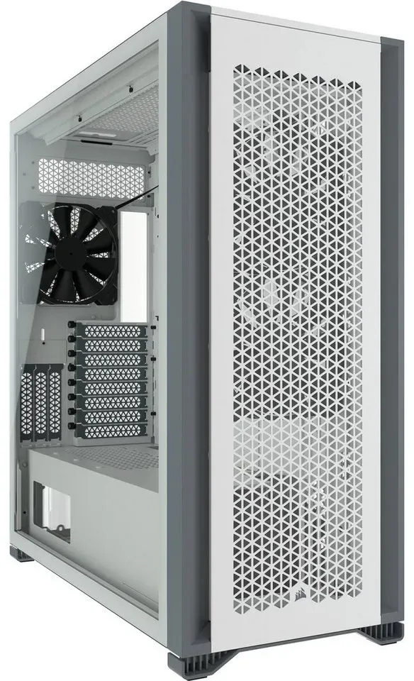 Corsair PC-Gehäuse Corsair 7000D Airflow TG, Big-Tower-Gehäuse weiß