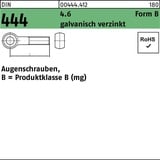 Reyher Augenschraube DIN 444 FormB BM 16x 160 4.6 galv.verz. 10 Stück