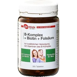 Dr. Wolz B-Komplex + Biotin + Folsäure Tabletten 300 St.