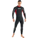 Seac Nasstauchanzug Relax Long Schwarz/Rot L