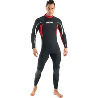 Seac Nasstauchanzug Relax Long Schwarz/Rot L
