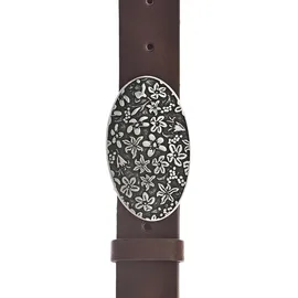 Mustang Damengürtel Leder 3,5 cm Braun 105
