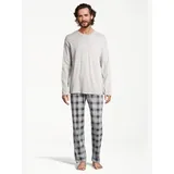 SCHIESSER Pyjama Night & Home Grau 52