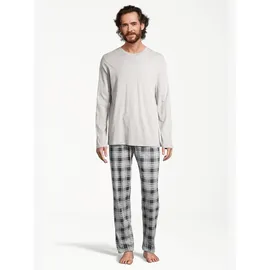 SCHIESSER Pyjama Night & Home Grau 52