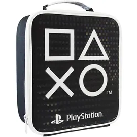 Kids Euroswan PlayStation - Frühstückstasche / Lunchbag, Weiteres Gaming Zubehör, Schwarz, Weiss